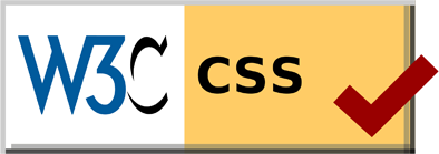 ได้รับการรับรองตามมาตรฐาน W3C CSS