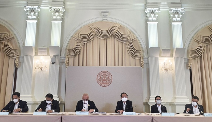 แถลงข่าวมาตรการช่วยเหลือประชาชนจากสถานการณ์ขัดแย้งยูเครน – รัสเซีย