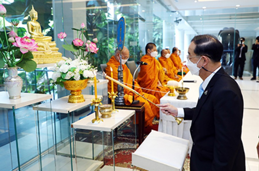 พิธีทำบุญเนื่องในวันสถาปนากระทรวงการคลัง ครบรอบ 147 ปี