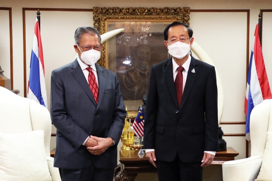 รมว.คลังให้การต้อนรับ Minister in the Prime Minister Department (Economy) of Malaysia